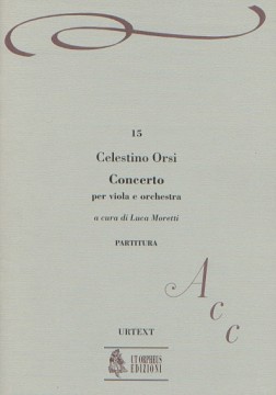 Orsi, Celestino : Concerto for Viola and Orchestra [Score]
