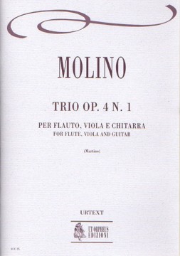 Molino, Francesco : Trio Op. 4 No. 1 for Flute, Viola and Guitar