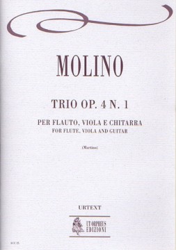 Molino, Francesco : Trio Op. 4 N. 1 per Flauto, Viola e Chitarra