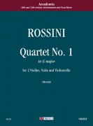 Rossini, Gioachino : Quartet No. 1 in G Major for 2 Violins, Viola and Violoncello