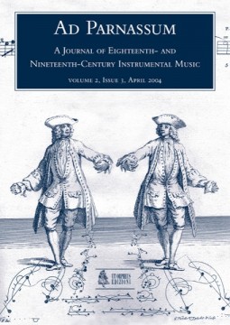 Ad Parnassum. A Journal on Eighteenth- and Nineteenth-Century Instrumental Music - Vol. 2 - No. 3 - April 2004