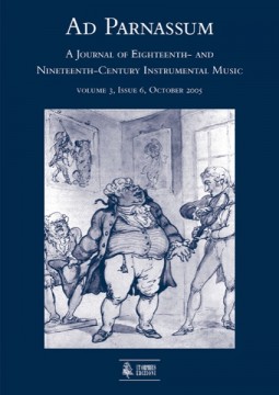 Ad Parnassum. A Journal on Eighteenth- and Nineteenth-Century Instrumental Music - Vol. 3 - No. 6 - October 2005