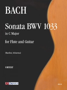 Bach, Johann Sebastian : Sonata BWV 1033 for Flute and Guitar