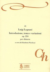 Legnani, Luigi : Introduction, Theme and Variations Op. 224 for Guitar