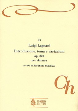 Legnani, Luigi : Introduzione, Tema e Variazioni Op. 224 per Chitarra