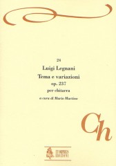 Legnani, Luigi : Tema e Variazioni Op. 237 per Chitarra