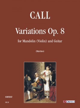 Call, Leonhard von : Variations Op. 8 for Mandolin (Violin) and Guitar