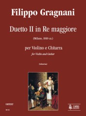Gragnani, Filippo : Duet No. 2 in D Major for Violin and Guitar