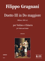 Gragnani, Filippo : Duet No. 3 in C Major for Violin and Guitar