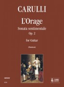 Carulli, Ferdinando : L’Orage. Sonata sentimentale Op. 2 for Guitar