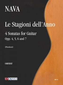 Nava, Antonio : Le Stagioni dell’Anno. 4 Sonate per Chitarra