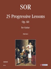 Sor, Fernando : 25 Lezioni Progressive Op. 60 per Chitarra