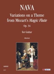 Nava, Antonio : Variazioni sopra un Tema dal “Flauto Magico” di Mozart Op. 34 per Chitarra