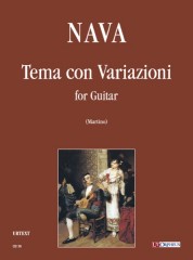 Nava, Antonio : Tema con Variazioni for Guitar