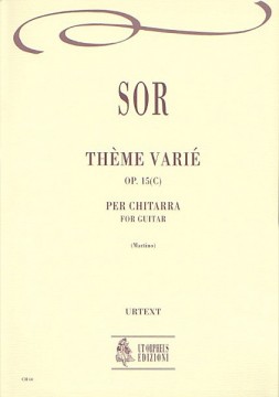 Sor, Fernando : Thème Varié Op. 15(c) per Chitarra