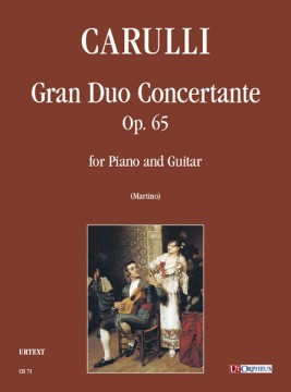 Carulli, Ferdinando : Gran Duo Concertante Op. 65 per Pianoforte e Chitarra
