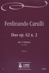 Carulli, Ferdinando : Duo Op. 62 No. 2 for 2 Guitars