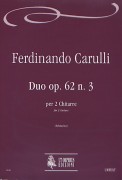 Carulli, Ferdinando : Duo Op. 62 N. 3 per 2 Chitarre