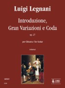 Legnani, Luigi : Introduzione, Gran Variazioni e Coda Op. 27 per Chitarra