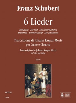 Schubert, Franz : 6 Lieder for Voice and Guitar