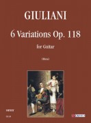 Giuliani, Mauro : 6 Variations Op. 118 for Guitar