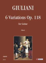 Giuliani, Mauro : 6 Variazioni Op. 118 per Chitarra