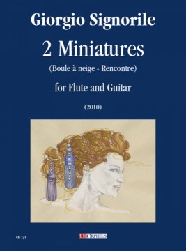 Signorile, Giorgio : 2 Miniatures per Flauto e Chitarra (2010)