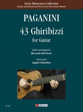 Paganini, Niccolò : 43 Ghiribizzi for Guitar