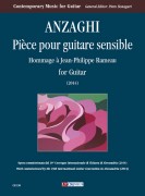 Anzaghi, Davide : Pièce pour guitare sensible. Hommage à Jean-Philippe Rameau per Chitarra (2014)