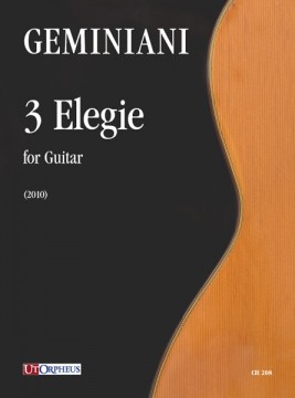 Geminiani, Paolo : 3 Elegie for Guitar (2010)