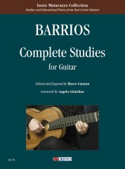 Barrios Mangoré, Agustín : Complete Studies for Guitar