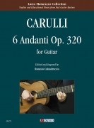 Carulli, Ferdinando : 6 Andanti op. 320 per Chitarra