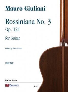 Giuliani, Mauro : Rossiniana No. 3 Op. 121 for Guitar