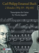 Bach, Carl Philipp Emanuel : 2 Rondos (Wq 59 - Wq 66) for Guitar