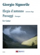 Signorile, Giorgio : Elegia d’autunno (Autumn Elegy) - Passaggi (Passages) for Guitar (2020)