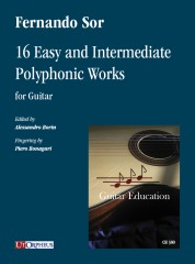 Sor, Fernando : 16 Easy and Intermediate Polyphonic Works for Guitar