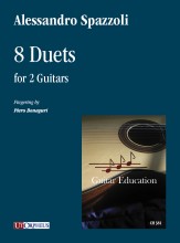 Spazzoli, Alessandro : 8 Duets for 2 Guitars