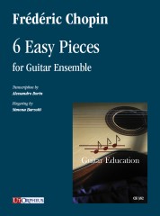 Chopin, Frédéric : 6 Easy Pieces for Guitar Ensemble