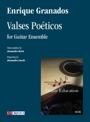 Granados, Enrique : Valses Poéticos per Ensemble di Chitarre