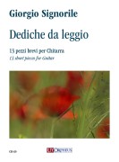 Signorile, Giorgio : Dediche da leggio. 13 pezzi brevi per Chitarra
