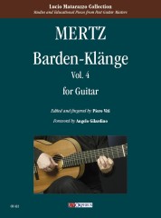 Mertz, Johann Kaspar : Barden-Klänge per Chitarra - Vol. 4