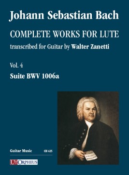 Bach, Johann Sebastian : Suite BWV 1006a per Chitarra