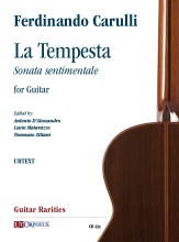 Carulli, Ferdinando : La Tempesta. Sonata sentimentale per Chitarra Carulli, Ferdinando : La Tempesta. Sonata sentimentale per Chitarra