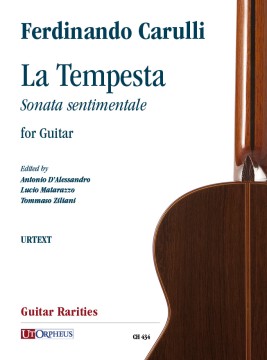 Carulli, Ferdinando : La Tempesta. Sonata sentimentale per Chitarra