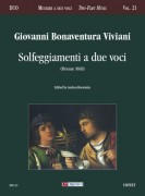 Viviani, Giovanni Bonaventura : Solfeggiamenti a due voci (Firenze 1693)