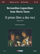 Lupacchino, Bernardino - Tasso, Ioan Maria : Il primo libro a due voci (Venezia 1559)