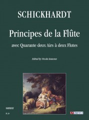 Schickhardt, Johann Christian : Principes de la Flûte avec Quarante deux Airs à deux Flutes