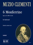 Clementi, Muzio : 6 Monferrine Op-sn 4-9 (WO 15-20) per Pianoforte o Clavicembalo Clementi, Muzio : 6 Monferrine Op-sn 4-9 (WO 15-20) per Pianoforte o Clavicembalo