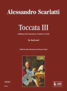 Scarlatti, Alessandro : Toccata III (Biblioteca del Conservatorio di Napoli ms. 9478) for Keyboard