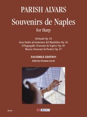 Parish Alvars, Elias : Souvenirs de Naples for Harp